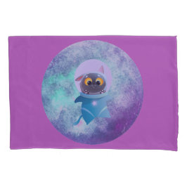 Standard-Pillowcase-Single für Weltraumkatzen Kissenbezug
