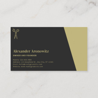 Standard Professional Business Card Visitenkarte