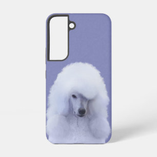 Standard Pudel Weiß Malerei - Originale Hunde Kuns Samsung Galaxy Hülle