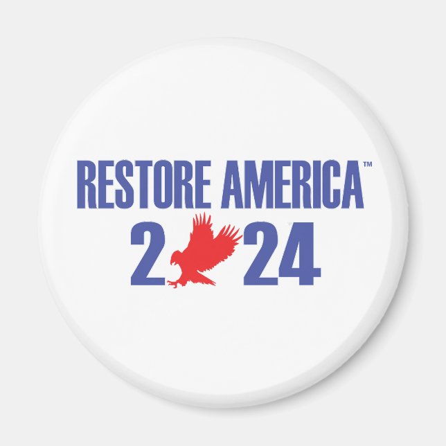 Standard Restore America Circle Magnet (Vorne)