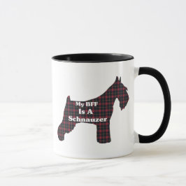 Standard Schnauzer BESTE FREUNDIN Tasse