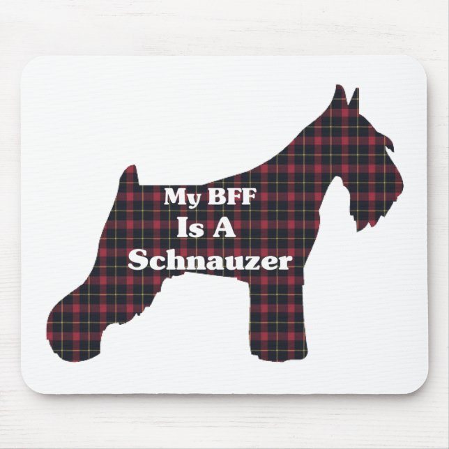 Standard Schnauzer Geschenke Mousepad (Vorne)