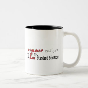 Standard Schnauzer (I Liebe) Tasse