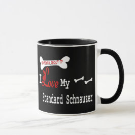 Standard Schnauzer (I Liebe) Tasse