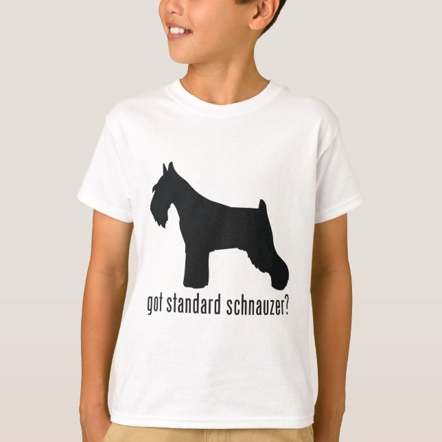 Standard Schnauzer T-Shirt (Vorderseite)