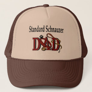Standard Schnauzer Vater Geschenke Truckerkappe