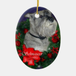 Standard Schnauzer Weihnachtsgeschenke Ornament