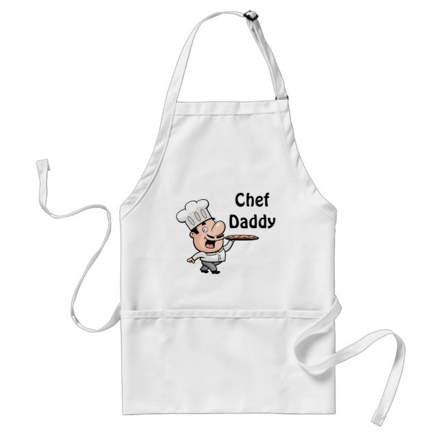 Standard-Schürze mit Koch und Zitat "Koch Daddy" Schürze (Vorne)