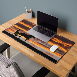 Standard-Trotting Racehorse Desk Mat Schreibtischunterlage