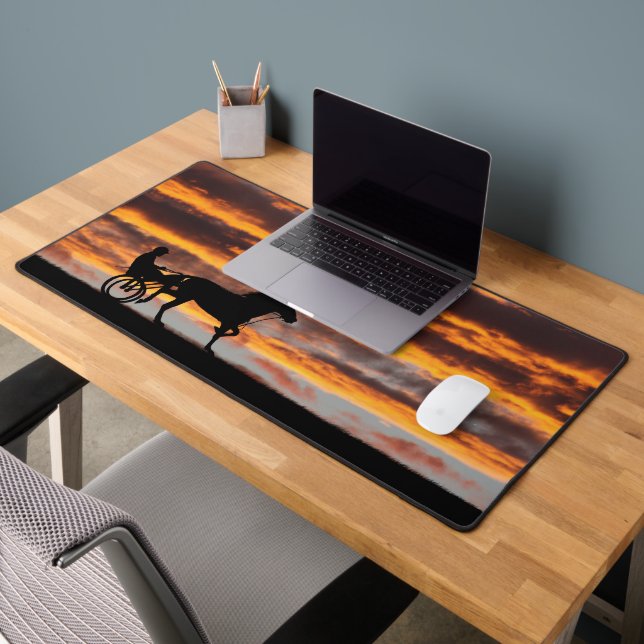 Standard-Trotting Racehorse Desk Mat Schreibtischunterlage (Büro 2)