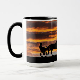 Standard-Trotting-Racehorse-Tasse Tasse