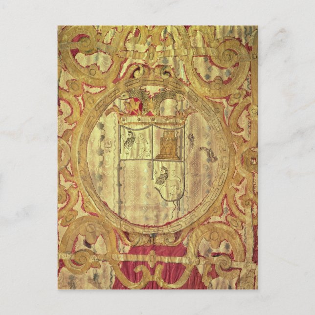 Standard von Francisco Pizarro Postkarte (Vorderseite)