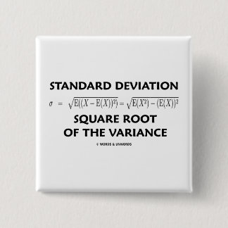 Standardabweichungs-Quadratwurzel der Abweichung Button