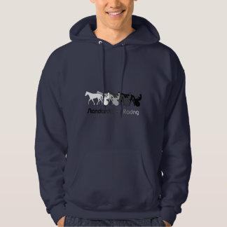 Standardbred, das Silhouette läuft Hoodie
