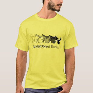 Standardbred, das Silhouette läuft T-Shirt