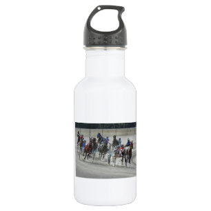 Standardbred Trabrennen-Letzt-Drehung Trinkflasche