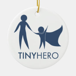 Standarddekoration des Tiny Hero Logos Keramik Ornament