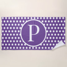 Standarder Anfangsbuchstabe Polka Dot