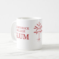 Standardgröße "SRC-Alum"-Tasse mit rotem Sapling