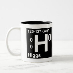 Standardmodell (Higgs Boson) Zweifarbige Tasse