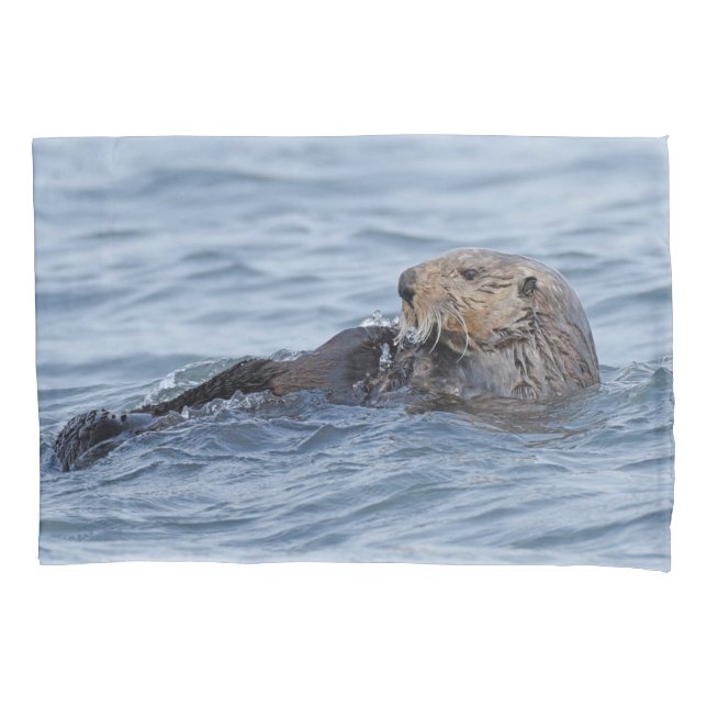 Standardmücke für Otter Kissenbezug (Vorderseite)