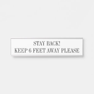 Standardnamensplatte für Künstler Türschild