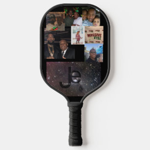 Standardpaddel, Farbe: weiß, Abdeckung: R Pickleball Schläger