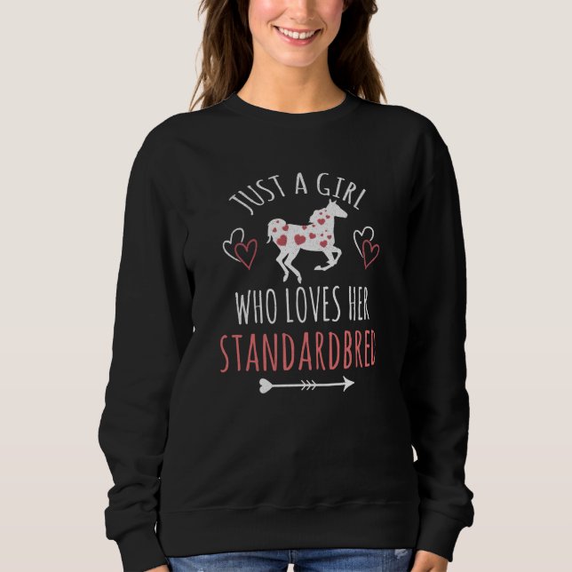 Standardpferde Sweatshirt (Vorderseite)