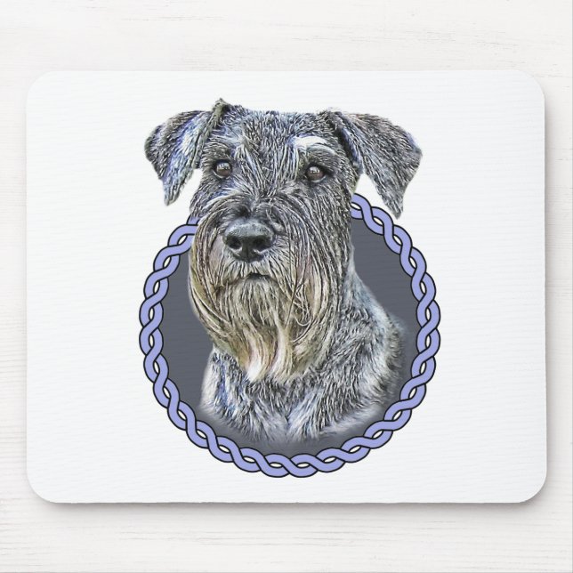 StandardSchnauzer 001 Mousepad (Vorne)