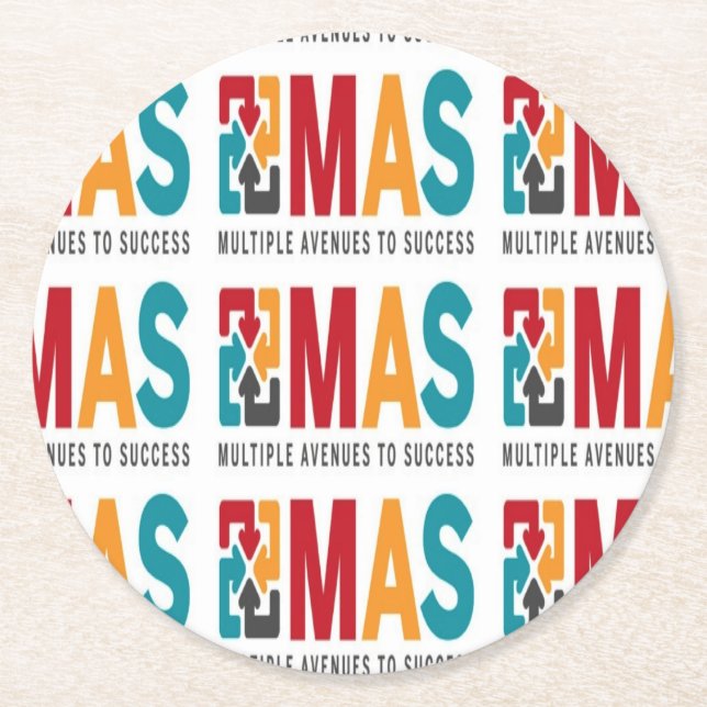 StandardUntersetzer Runder Pappuntersetzer (Vorderseite)