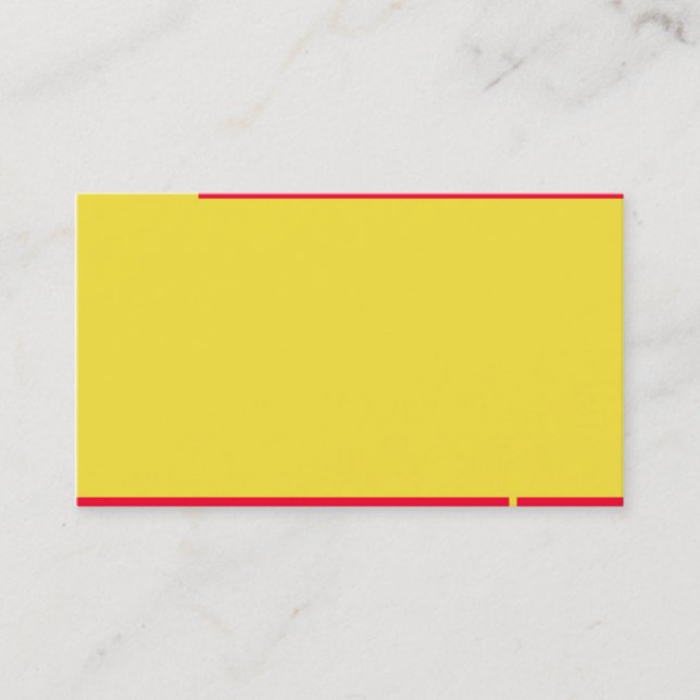 StandardVisitenkarte Visitenkarte (Vorderseite)