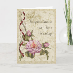 Standesamtliche Hochzeit Karte