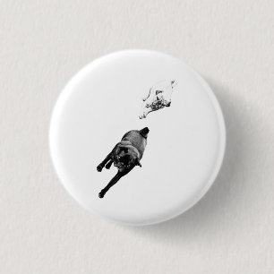 Standhaft, Photo Pup Abzeichen Button