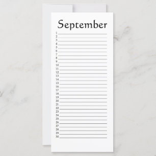 Ständiger Kalender September Habakkuk 3:4