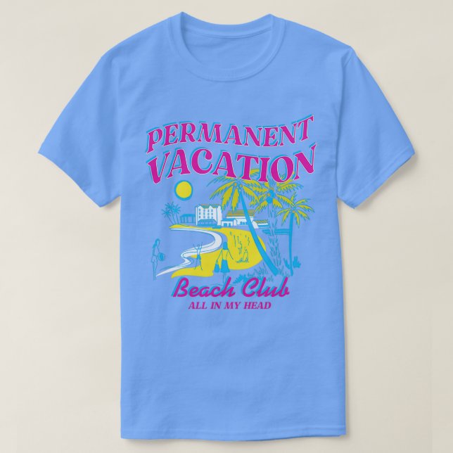STÄNDIGER URLAUB T-Shirt (Design vorne)