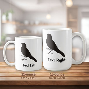 Standing Canary Bird Kaffeetasse