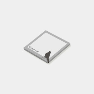 Standing Canary Bird Post-it Klebezettel