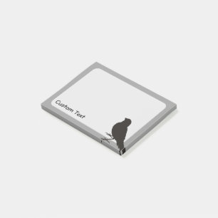 Standing Canary Bird Post-it Klebezettel
