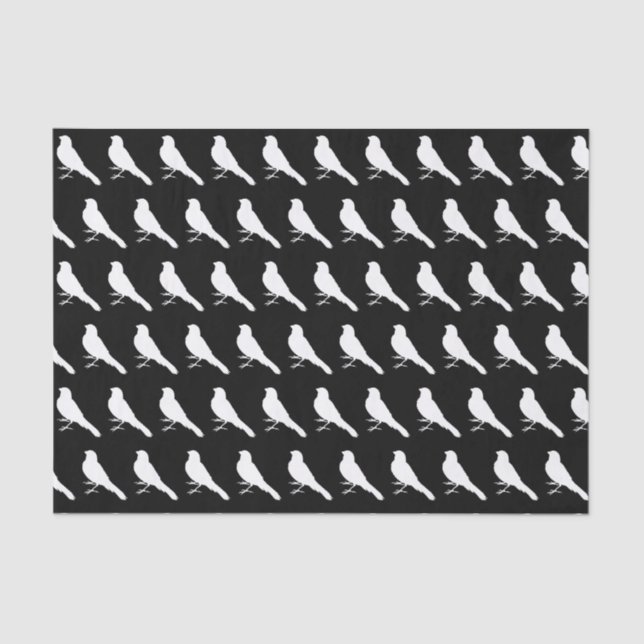 Standing Canary Bird Seidenpapier (Vorderseite)