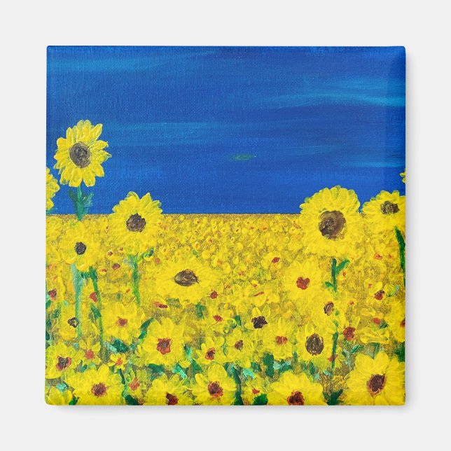 "Standing for Democracy" Magnet (Vorne)