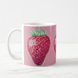 Standing Strawberry Kaffeetasse
