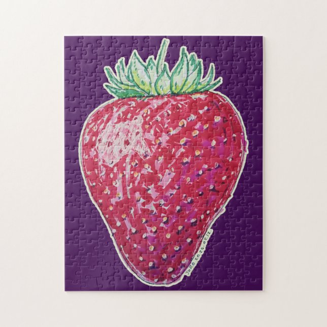 Standing Strawberry Puzzle (Vertikal)