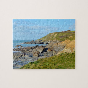 Standort Dollar-Bucht-Cornwalls England Poldark Puzzle