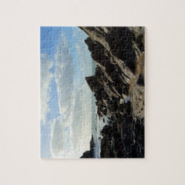 Standort Dollar-Bucht-Cornwalls England Poldark Puzzle