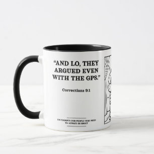 Standup Jesus - lustige Verse - Immer recht Tasse