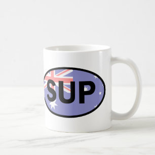 Standup Paddleboard Australia Flag Tasse