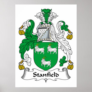 Stanfield Familienwappen Poster