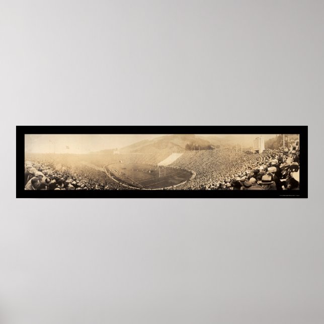 Stanford Cal Football Foto 1926 Poster (Vorne)