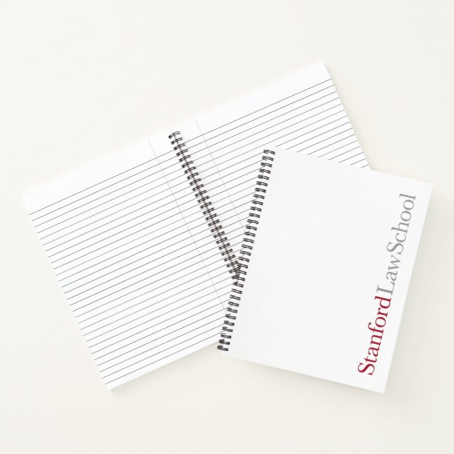 Stanford Law School Notizbuch (Innenseite)