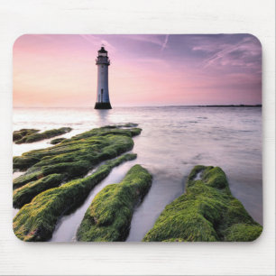 Stangen-Felsen-Leuchtturm Mousepad